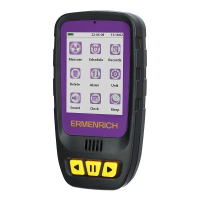 Дозиметр Ermenrich Ping RD40, фиолетовый