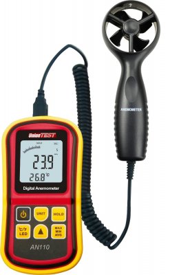 Термоанемометр цифровой UnionTEST AN110