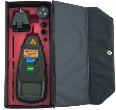 Контактный/Лазерный фототахометр МЕГЕОН 18003