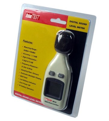 Шумомер цифровой UnionTEST SM135